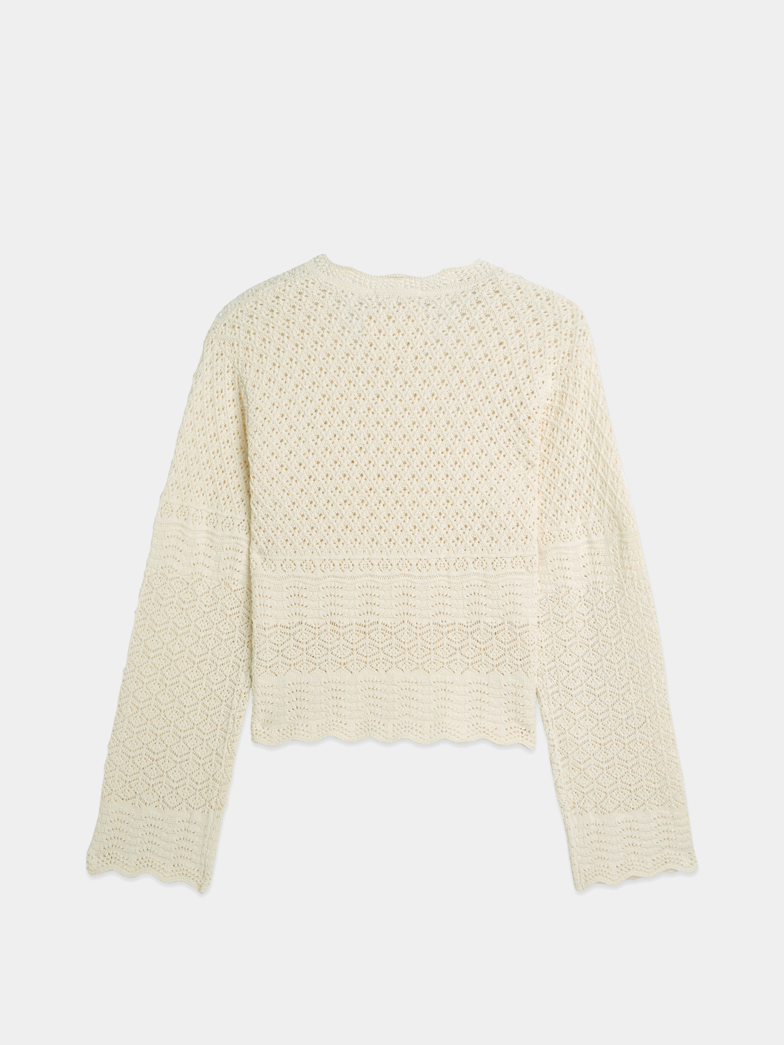Pointelle v-neck pullover - Scotch & Soda AU