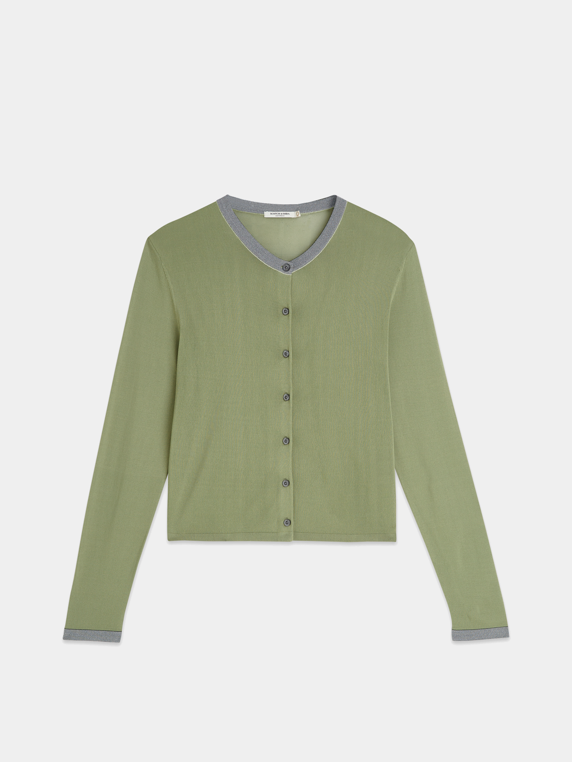 Crewneck cardigan - Scotch & Soda AU