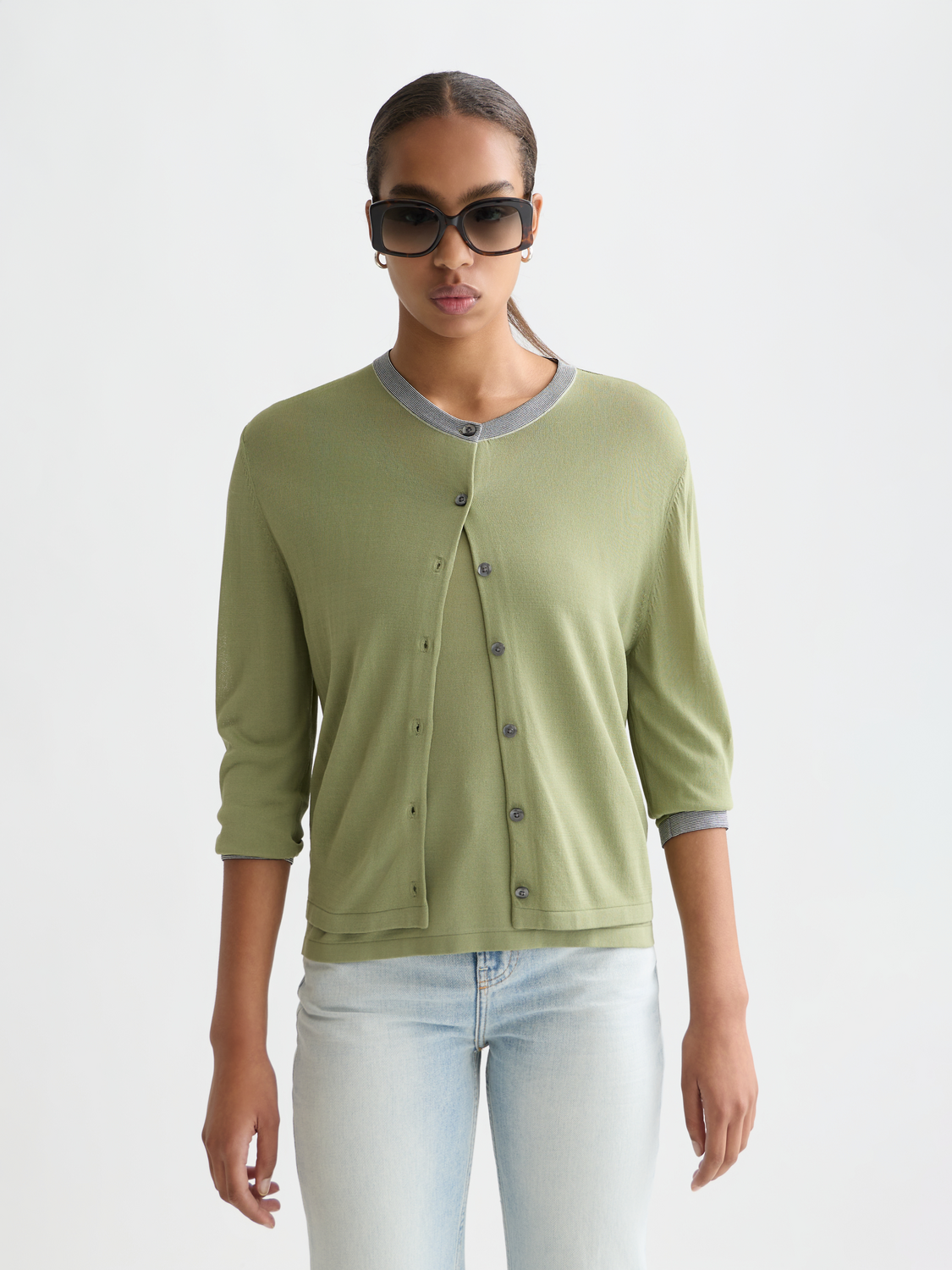 Crewneck cardigan - Scotch & Soda AU