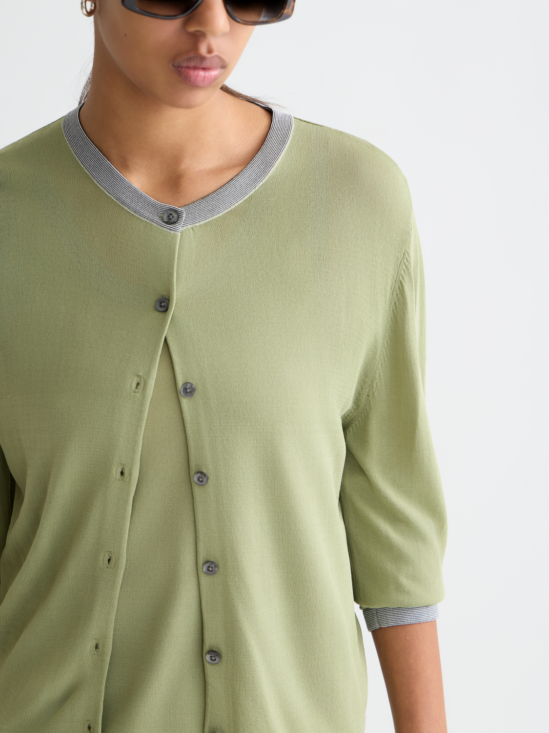 Crewneck cardigan - Scotch & Soda AU