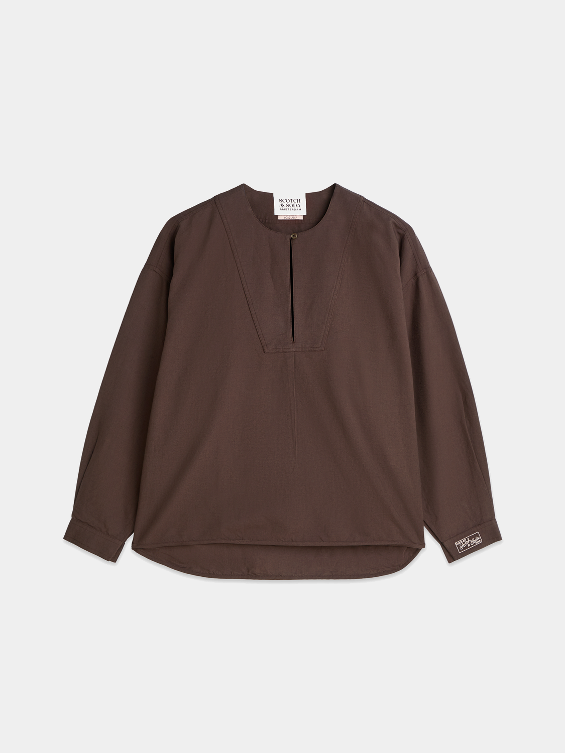 Cotton-linen shirt - Scotch & Soda AU