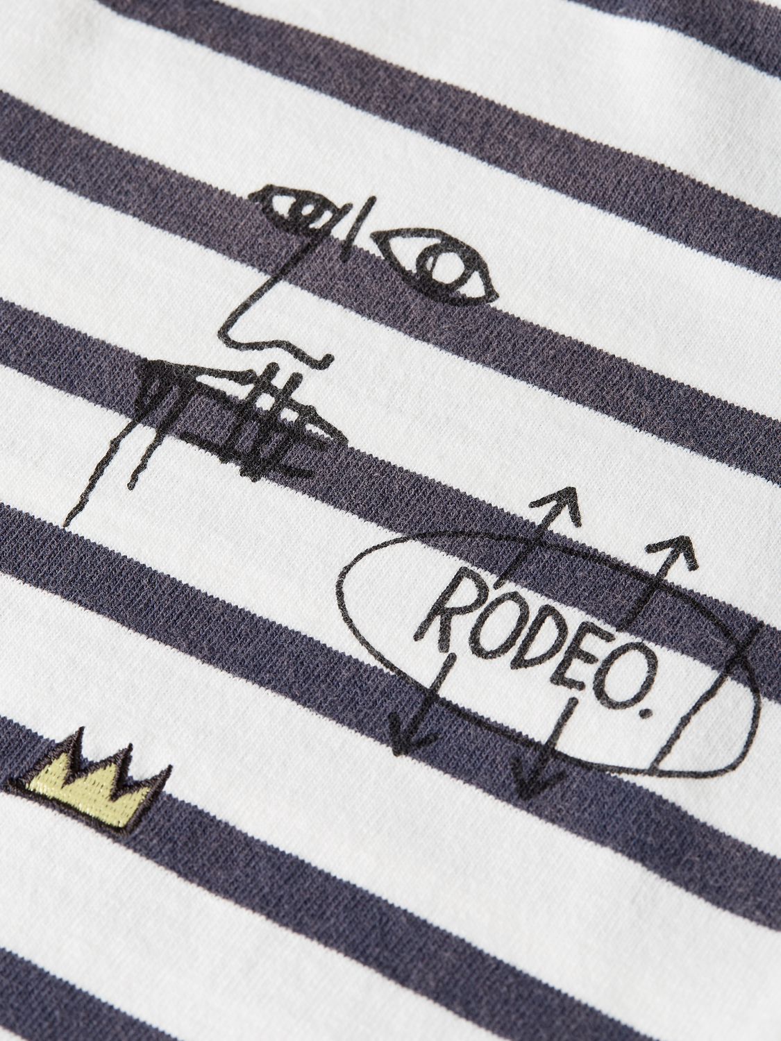 Basquiat breton T-shirt - Scotch & Soda AU