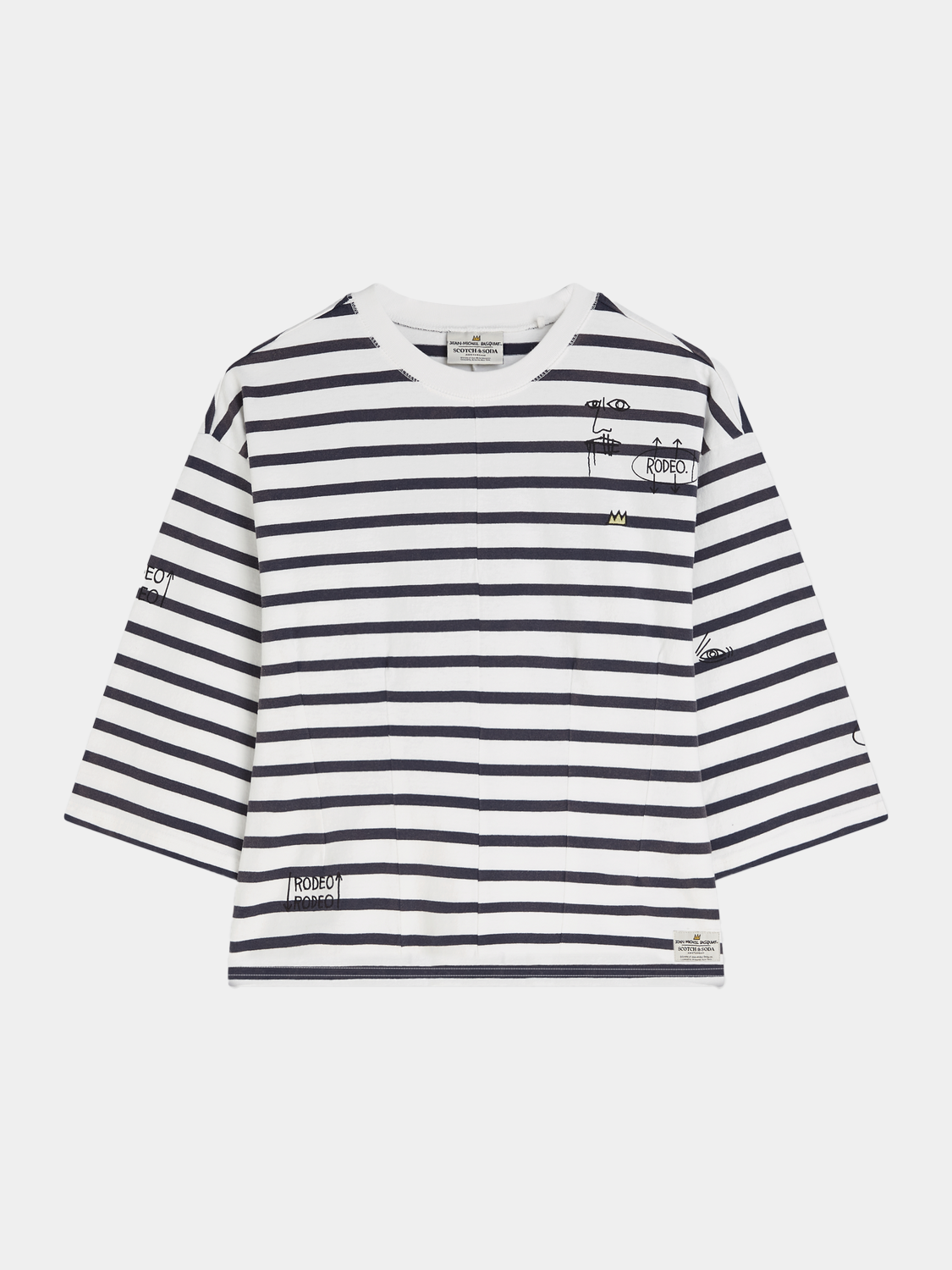 Basquiat breton T-shirt - Scotch & Soda AU