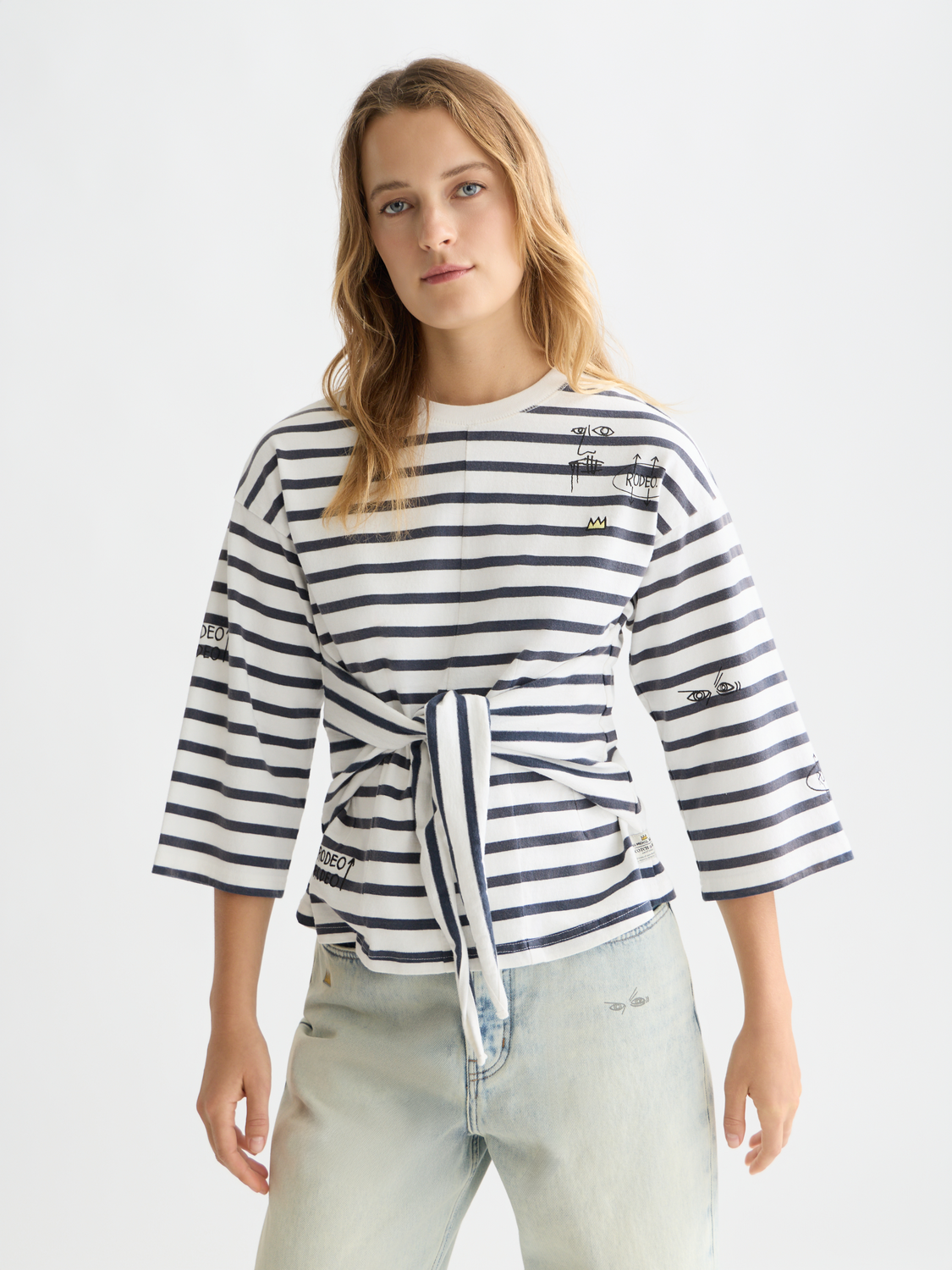 Basquiat breton T-shirt - Scotch & Soda AU