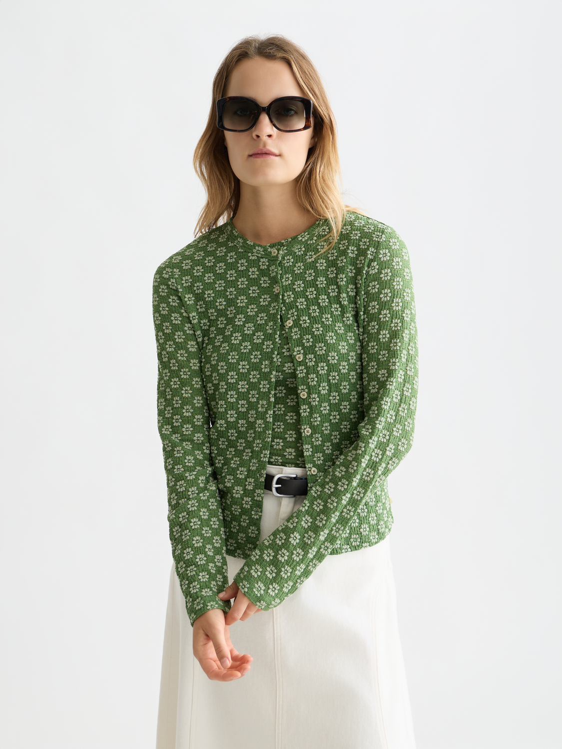 Button up long sleeved t-shirt - Scotch & Soda AU