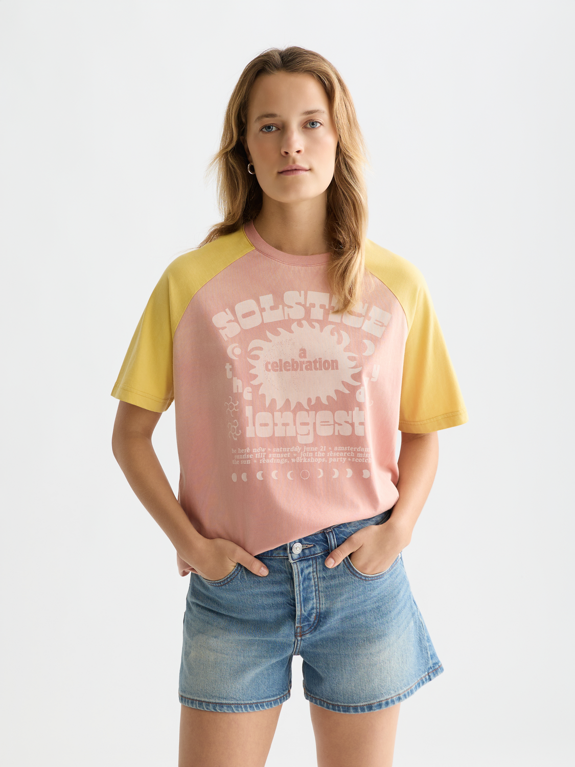 Raglan artwork t-shirt - Scotch & Soda AU