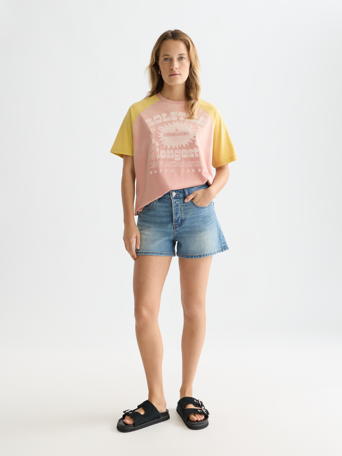 Raglan artwork t-shirt - Scotch & Soda AU
