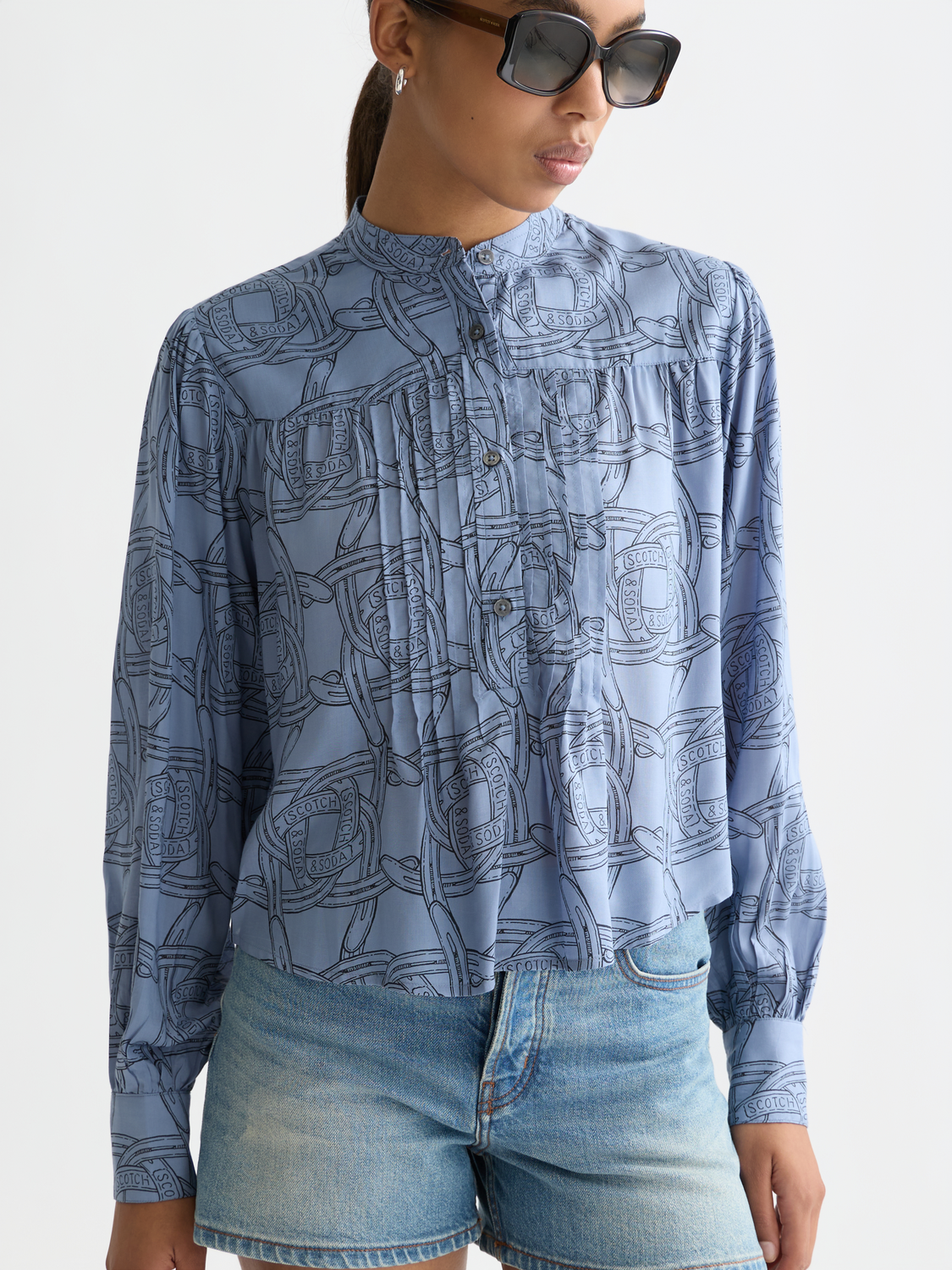 Pintuck shirt - Scotch & Soda AU