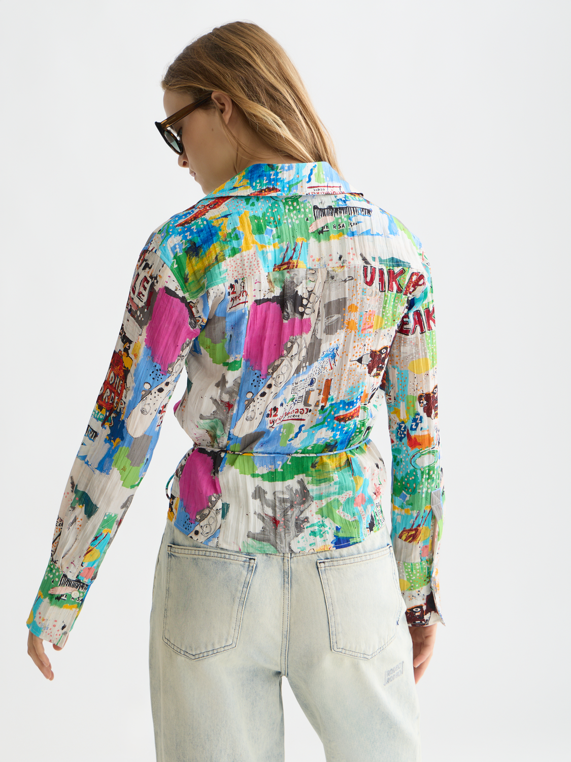 Basquiat long sleeved shirt - Scotch & Soda AU