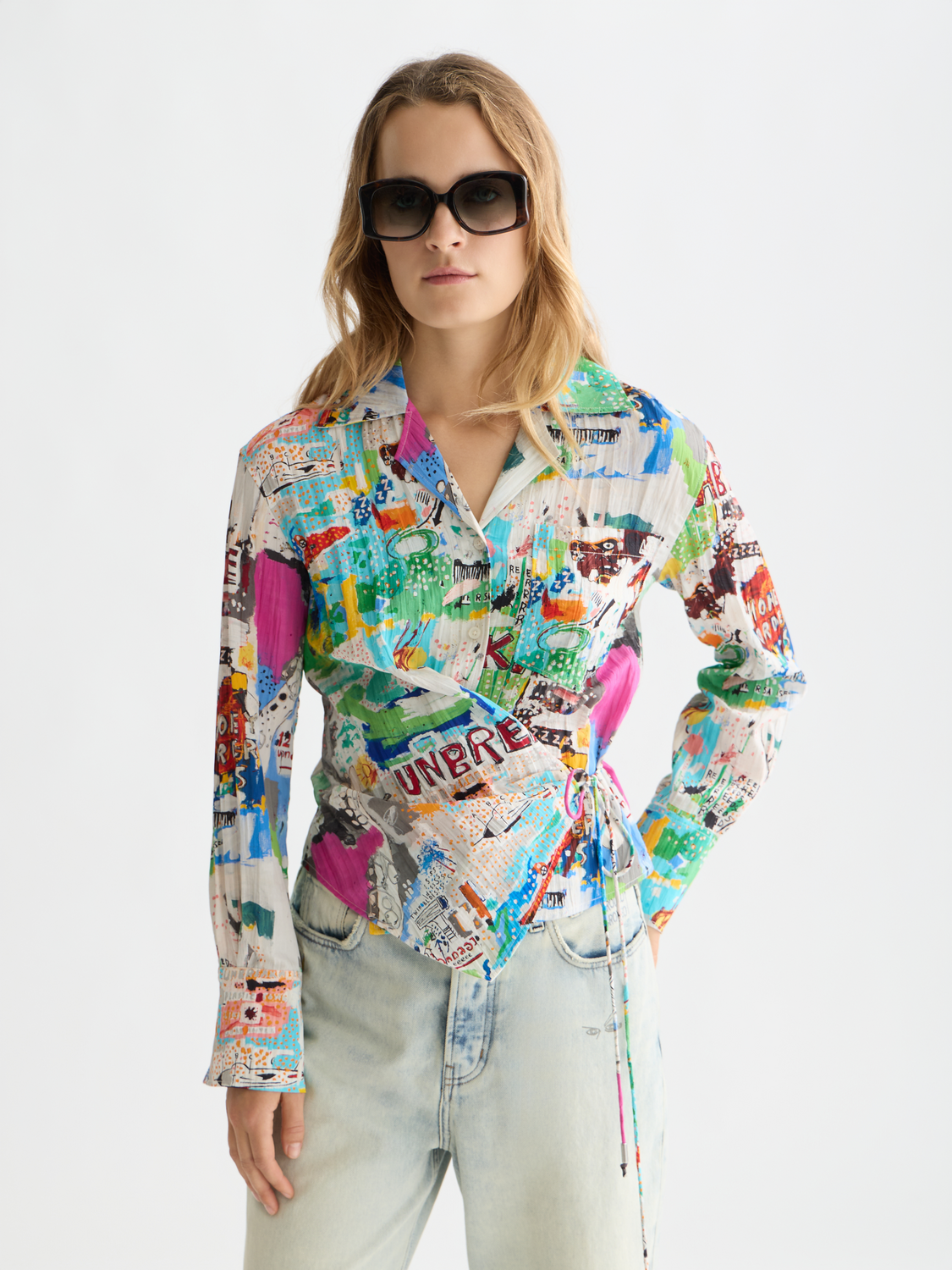 Basquiat long sleeved shirt - Scotch & Soda AU