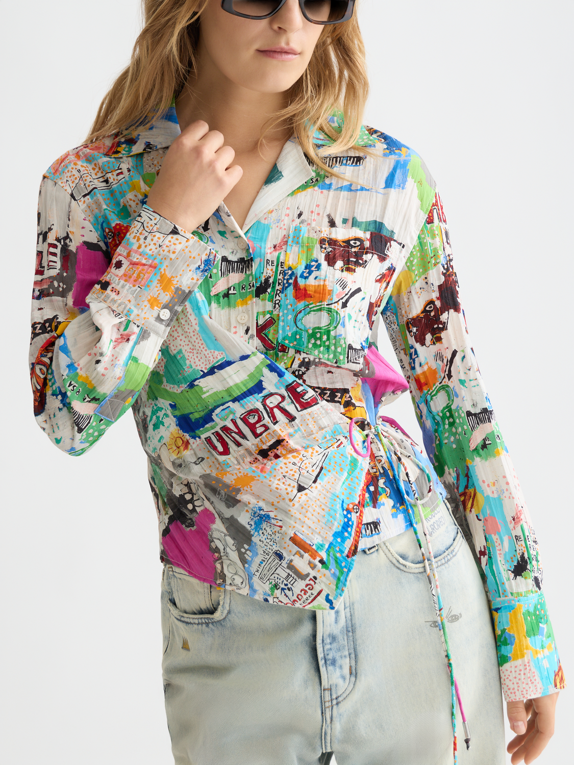 Basquiat long sleeved shirt - Scotch & Soda AU