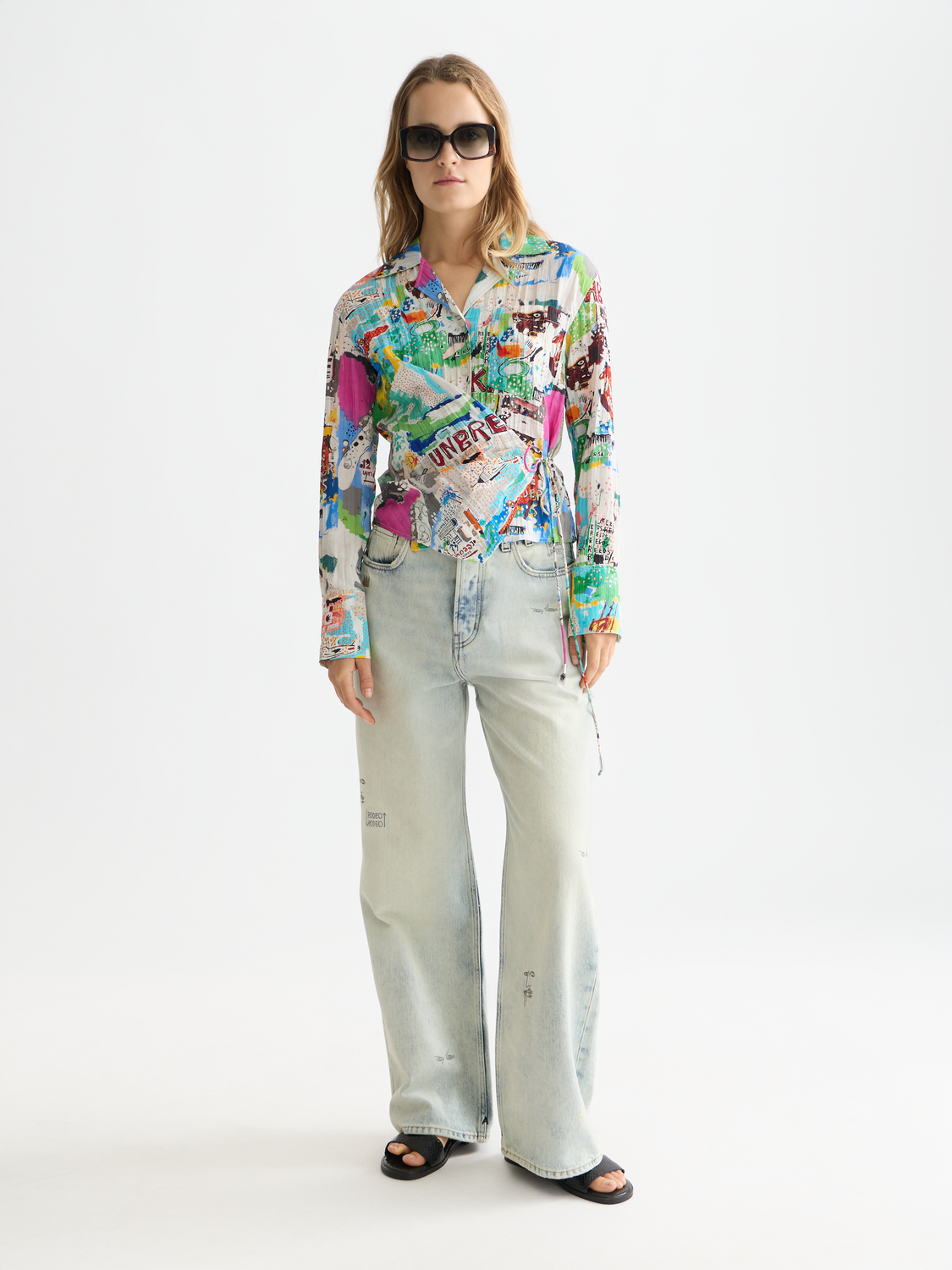 Basquiat long sleeved shirt - Scotch & Soda AU