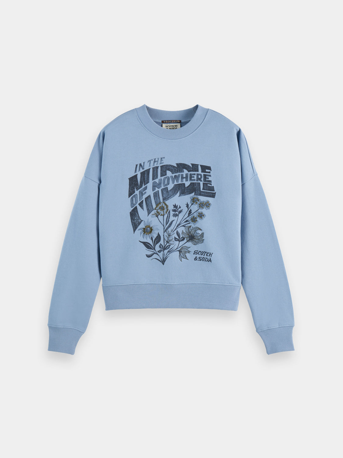 Chest artwork sweatshirt - Scotch & Soda AU