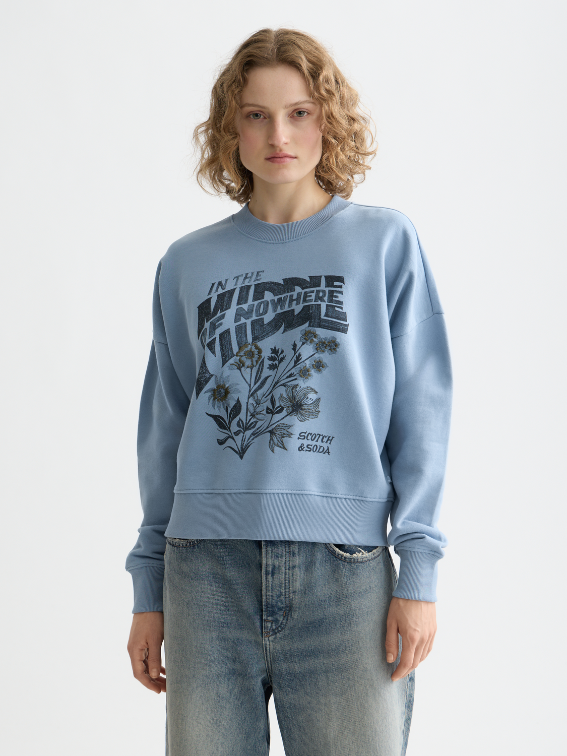 Chest artwork sweatshirt - Scotch & Soda AU