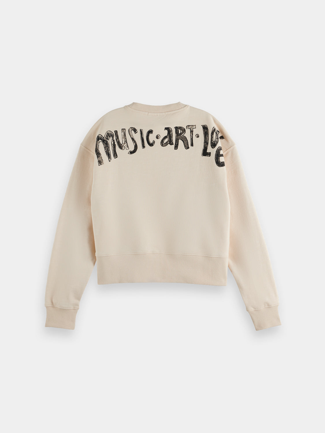 Washed artwork sweatshirt - Scotch & Soda AU