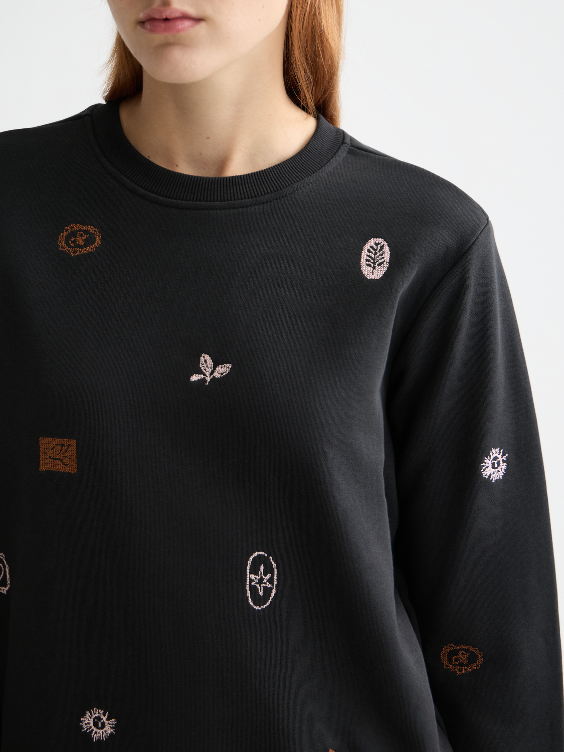 Embroidery sweatshirt - Scotch & Soda AU