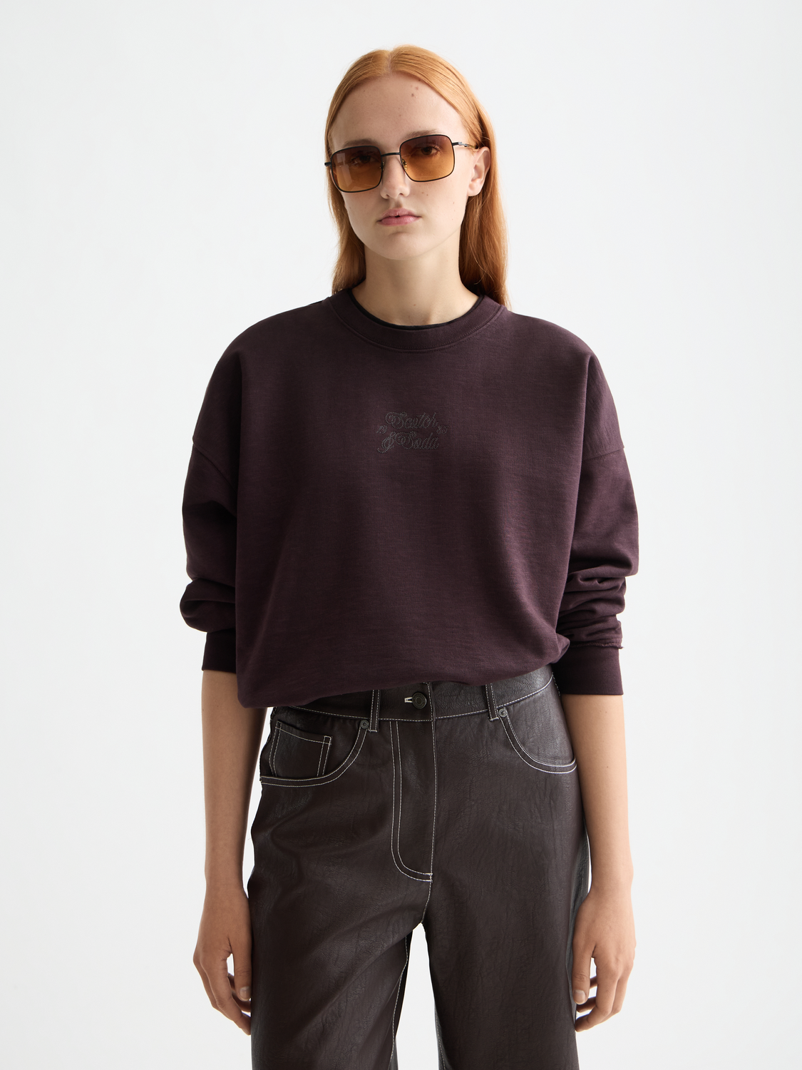 Logo oversized sweatshirt - Scotch & Soda AU