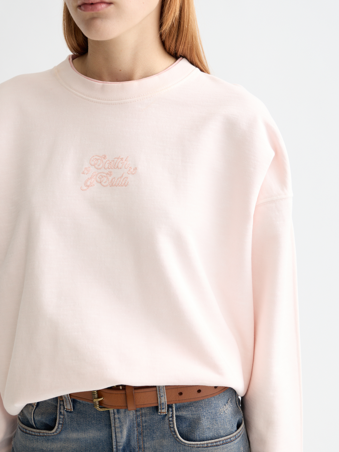 Logo oversized sweatshirt - Scotch & Soda AU