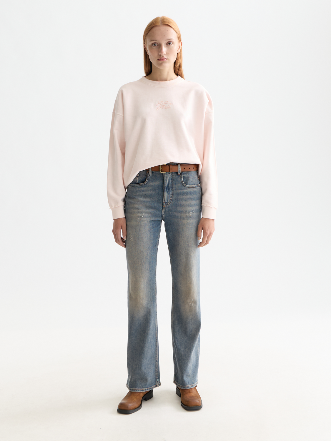Logo oversized sweatshirt - Scotch & Soda AU