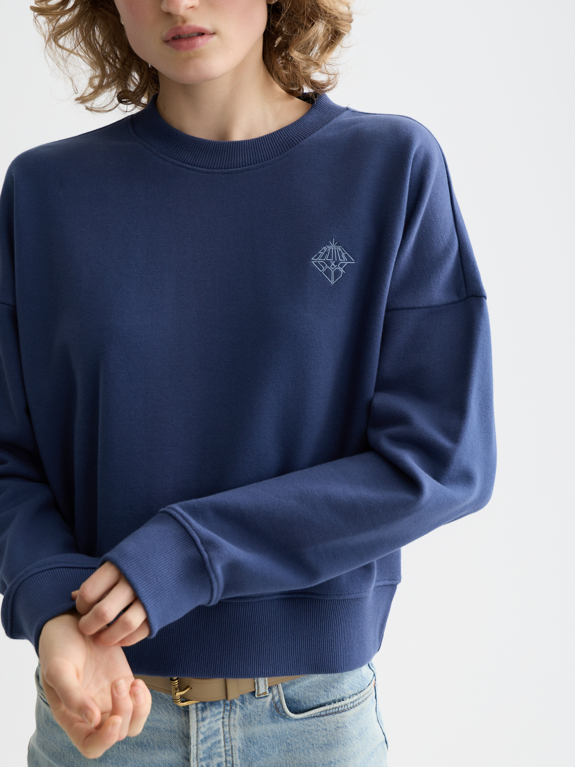 Embroidered logo sweatshirt - Scotch & Soda AU