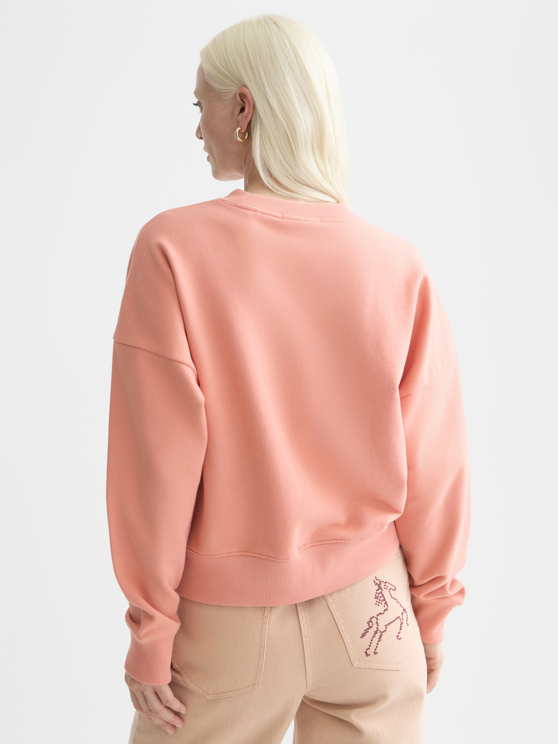 Embroidered logo sweatshirt - Scotch & Soda AU