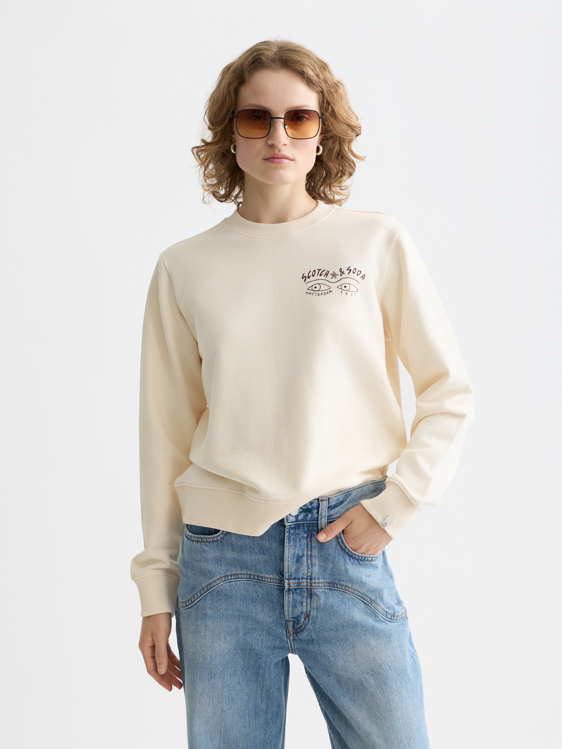 Artwork sweatshirt - Scotch & Soda AU