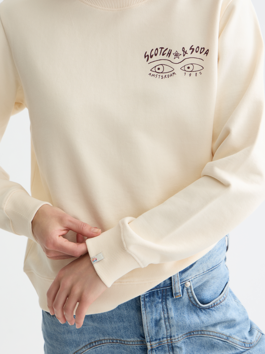 Artwork sweatshirt - Scotch & Soda AU