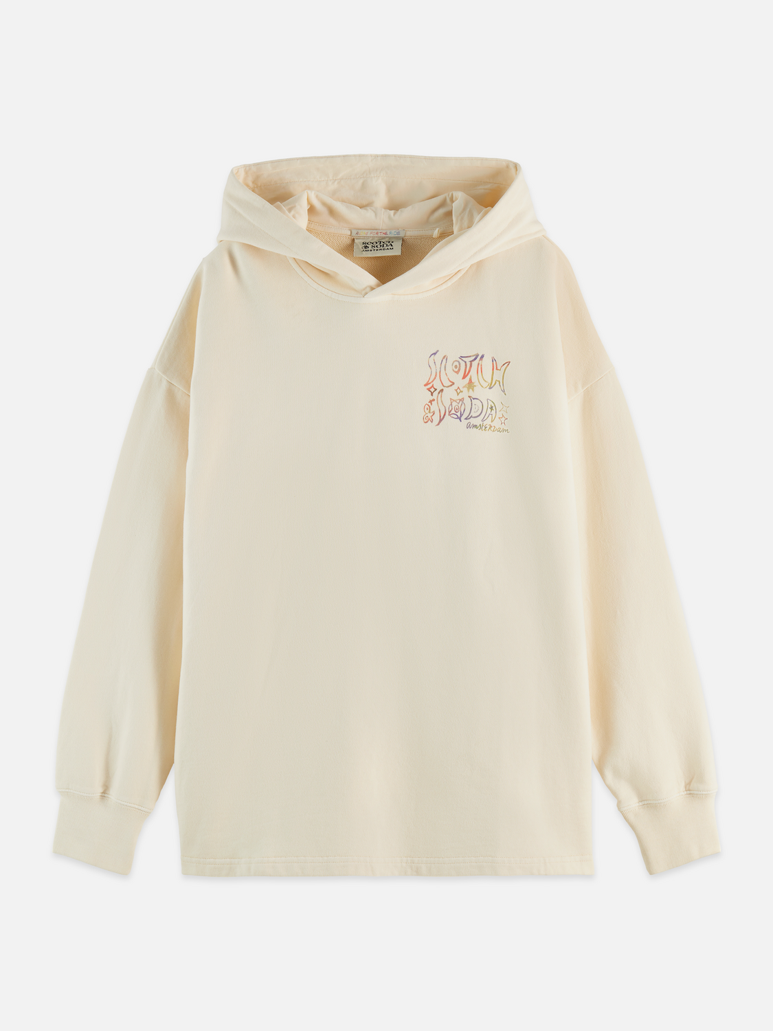 Washed artwork hoodie - Scotch & Soda AU