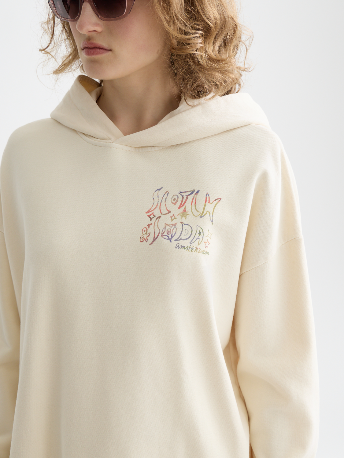 Washed artwork hoodie - Scotch & Soda AU