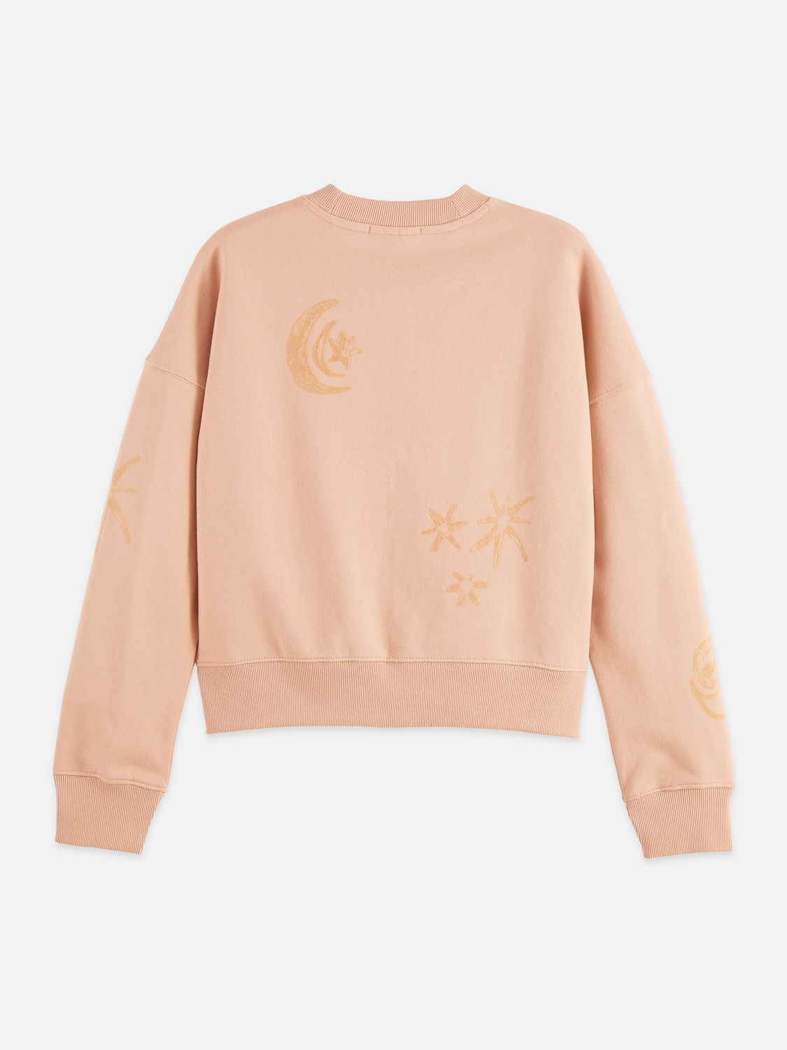 Sweatshirt with flock print - Scotch & Soda AU
