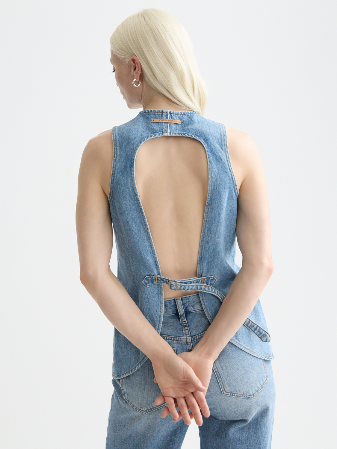 Western denim top - Scotch & Soda AU