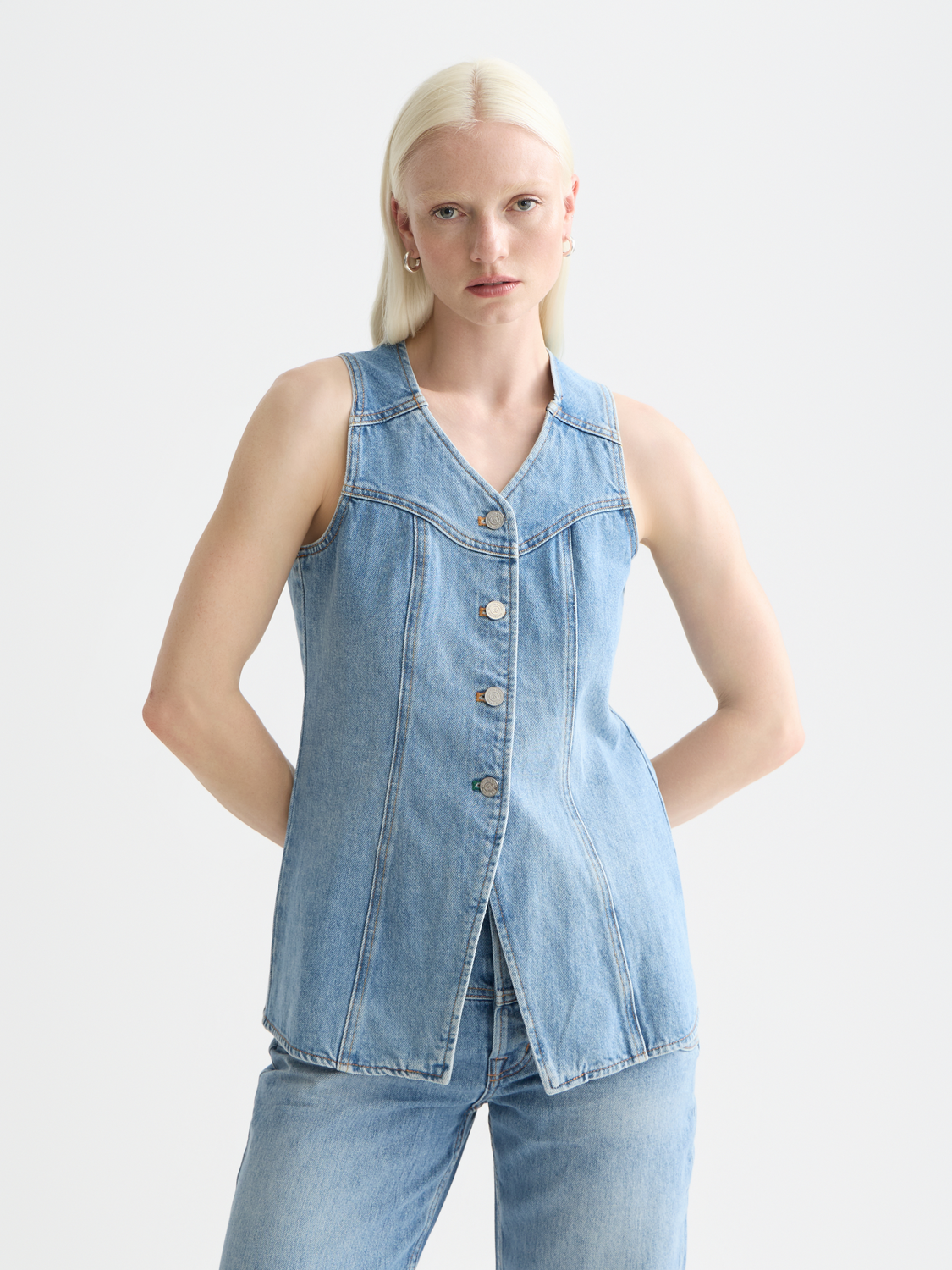 Western denim top - Scotch & Soda AU
