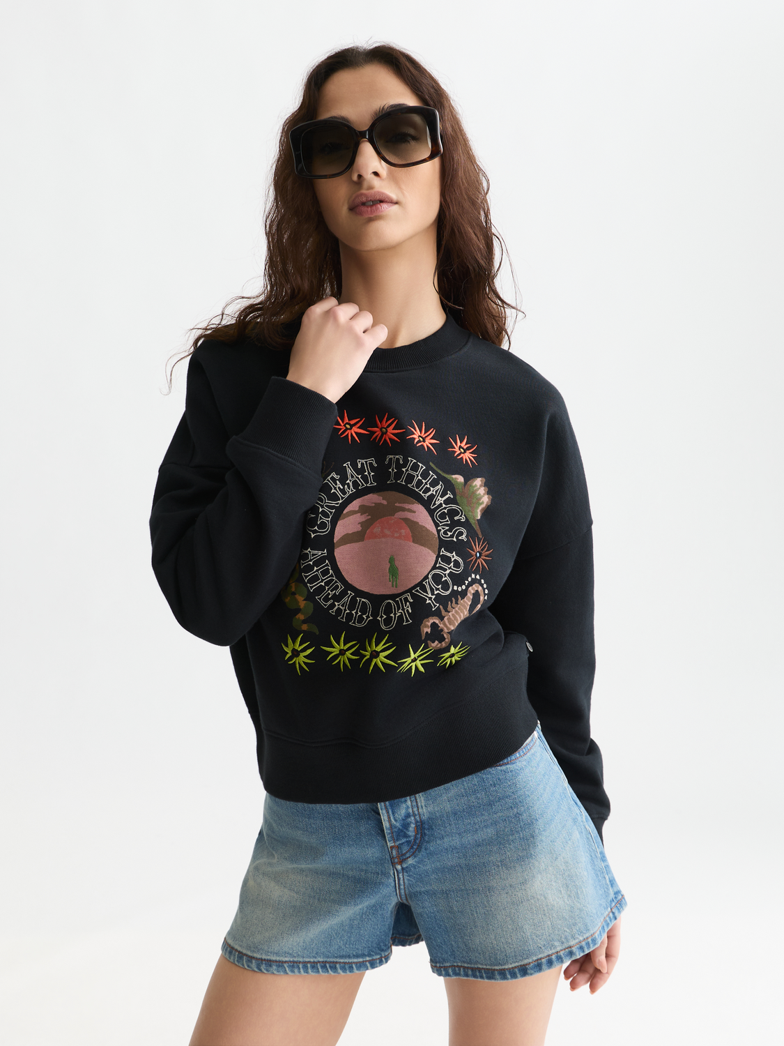 Artwork sweatshirt - Scotch & Soda AU