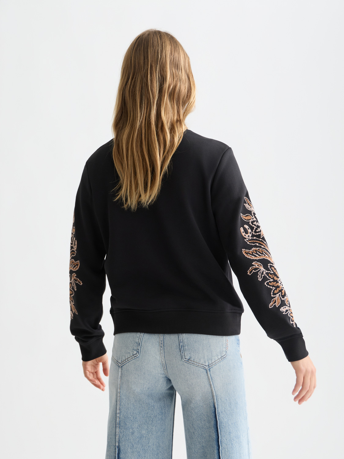 Embroidered sweatshirt - Scotch & Soda AU