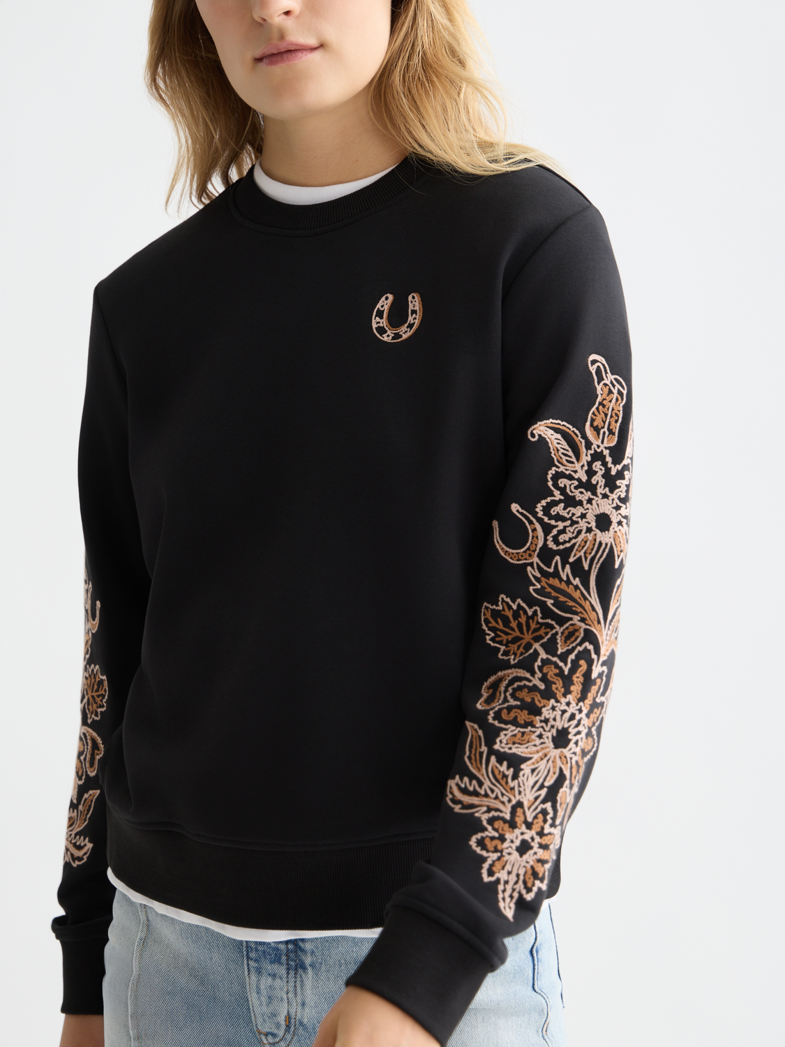 Embroidered sweatshirt - Scotch & Soda AU