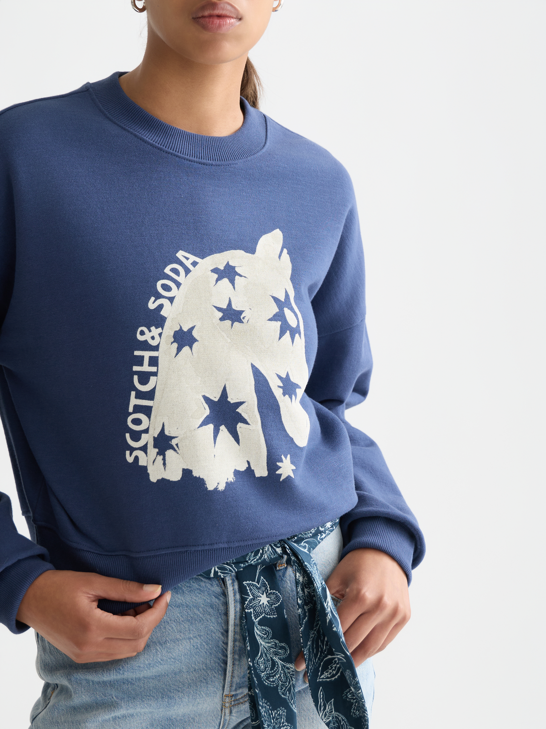 Artwork sweatshirt - Scotch & Soda AU
