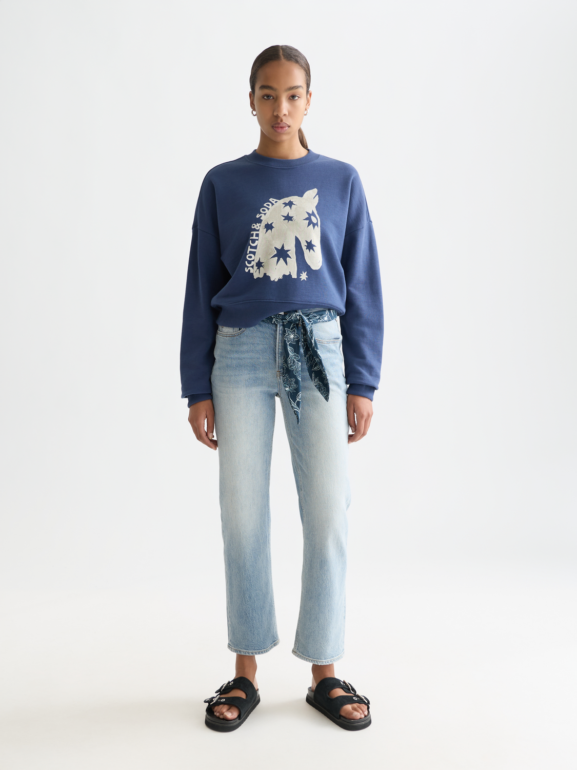 Artwork sweatshirt - Scotch & Soda AU