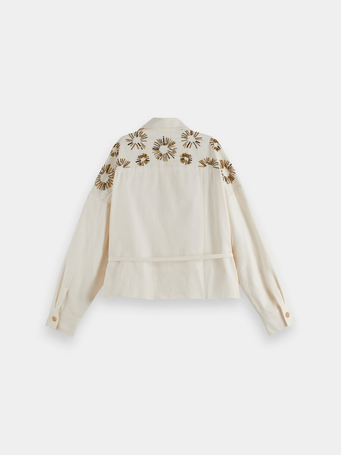 Embroidered trucker jacket - Scotch & Soda AU