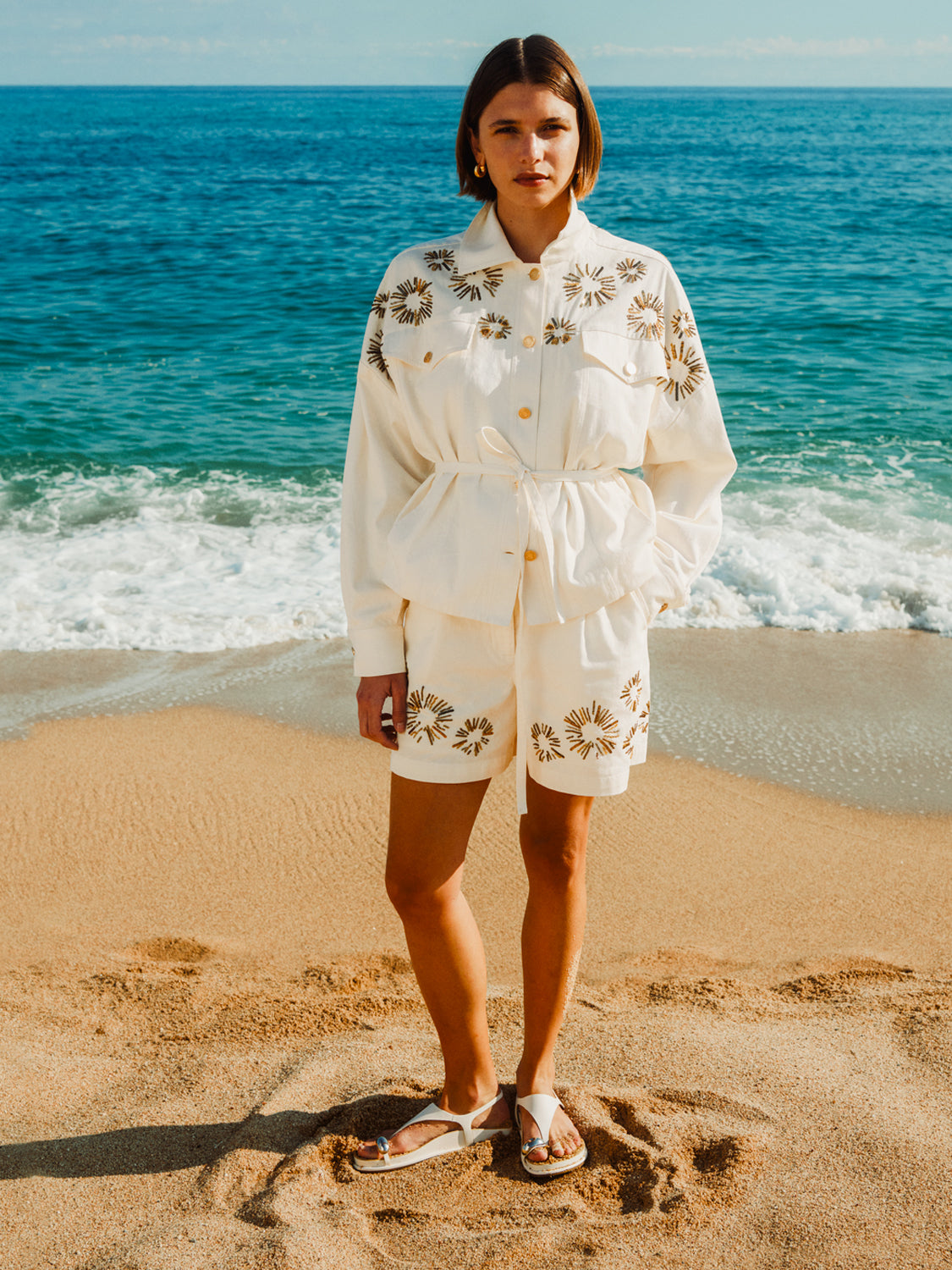 Embroidered trucker jacket - Scotch & Soda AU