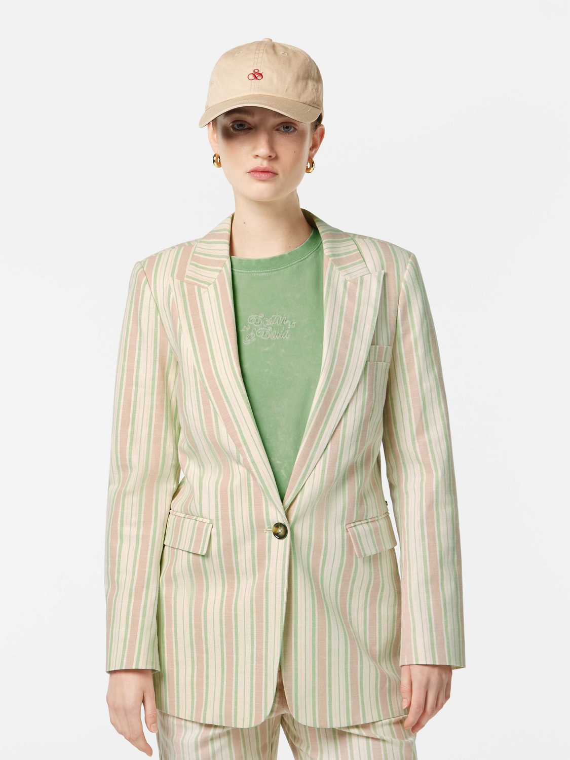 Lurex striped blazer - Scotch & Soda AU