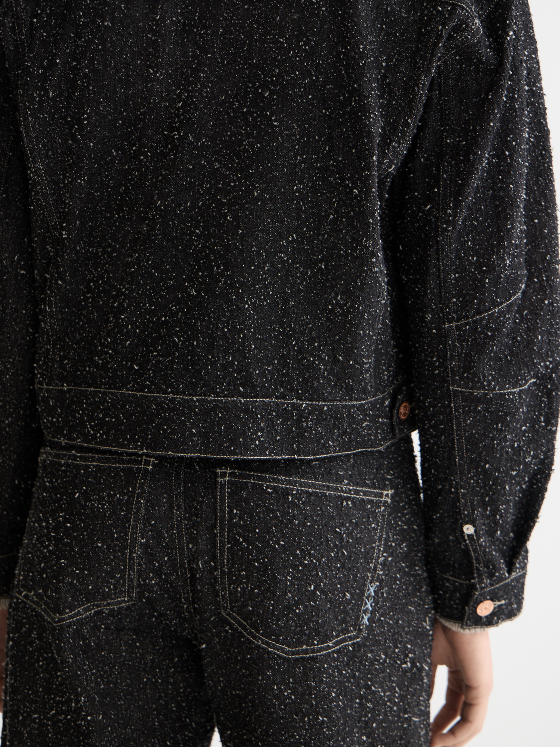 Textured denim jacket - Scotch & Soda AU
