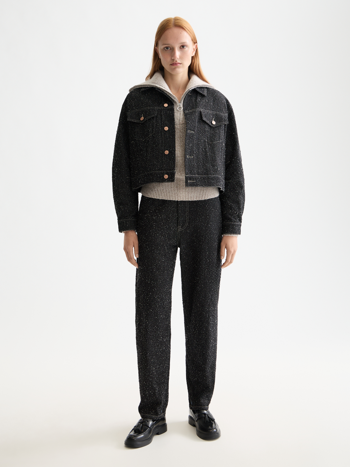 Textured denim jacket - Scotch & Soda AU