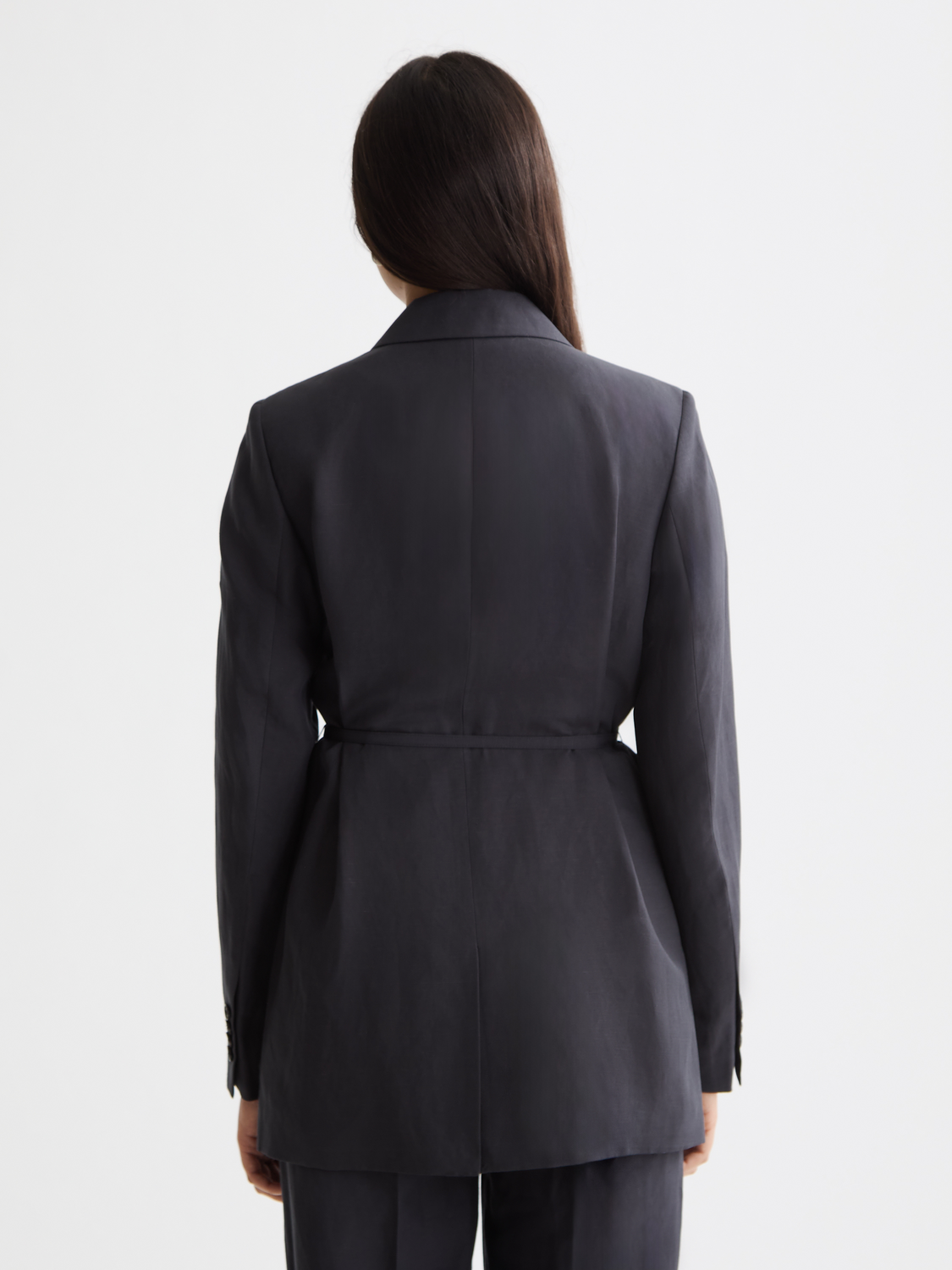 Double-breasted belted blazer - Scotch & Soda AU