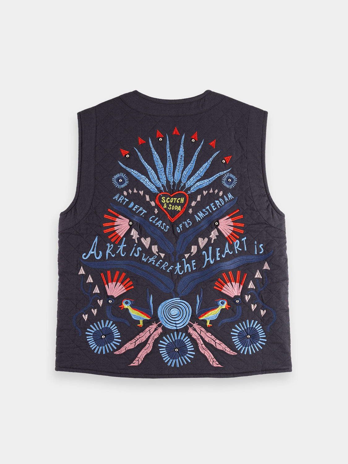 Embroidered gilet - Scotch & Soda AU
