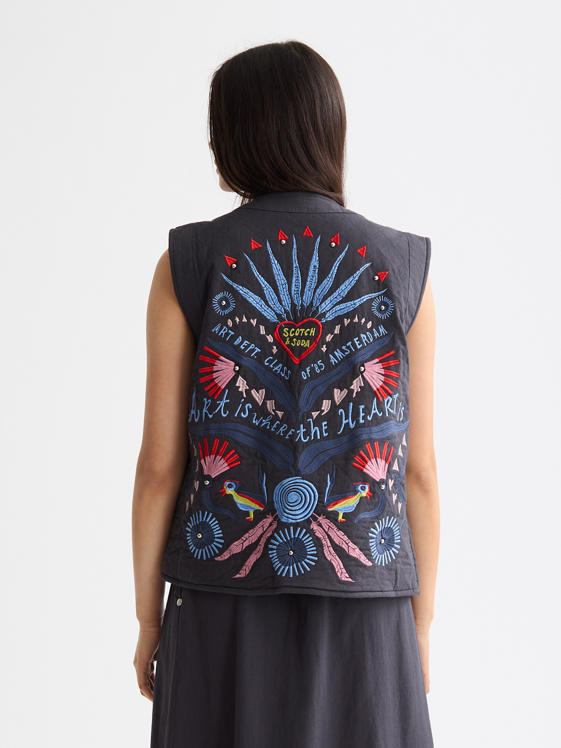 Embroidered gilet - Scotch & Soda AU