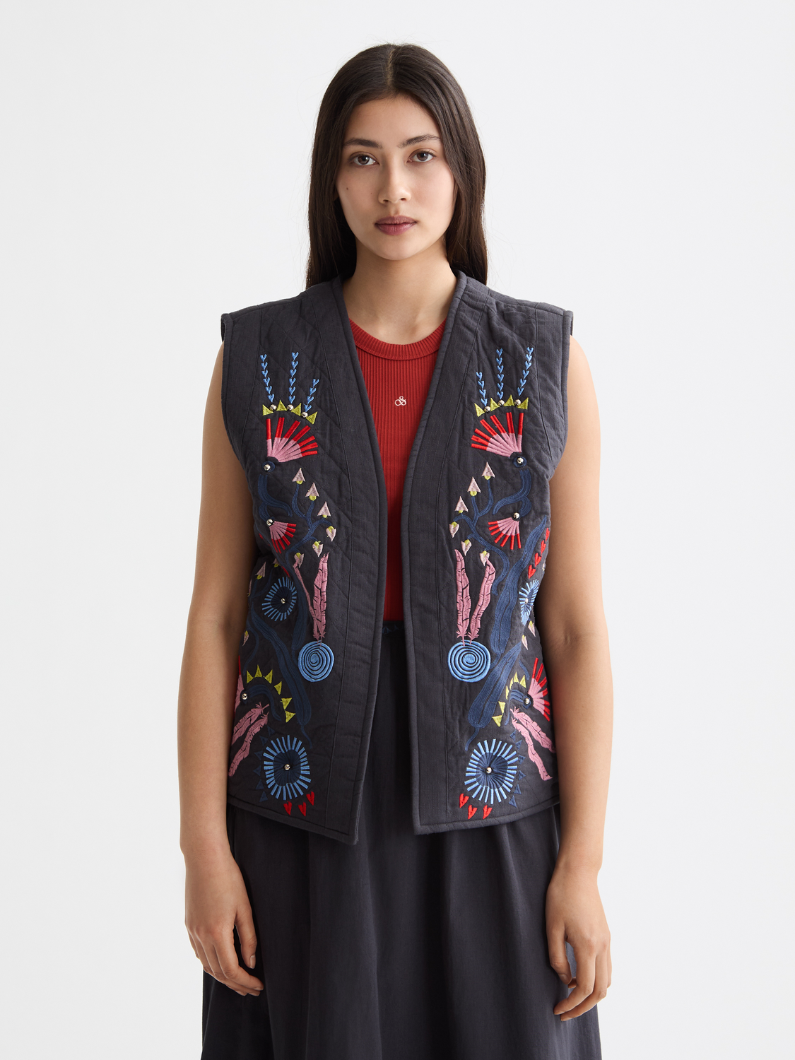 Embroidered gilet - Scotch & Soda AU