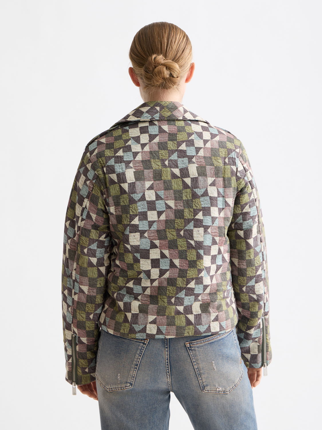 Quilted biker jacket - Scotch & Soda AU