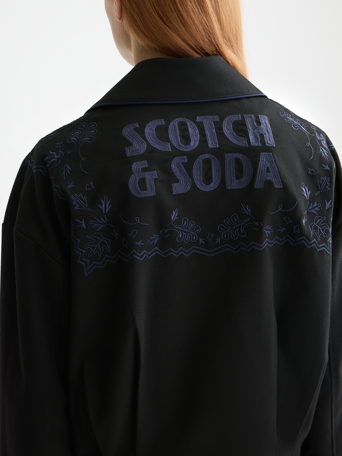 Embroidered bomber jacket - Scotch & Soda AU
