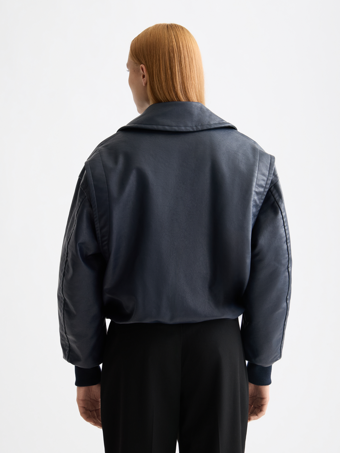 Faux leather bomber jacket - Scotch & Soda AU