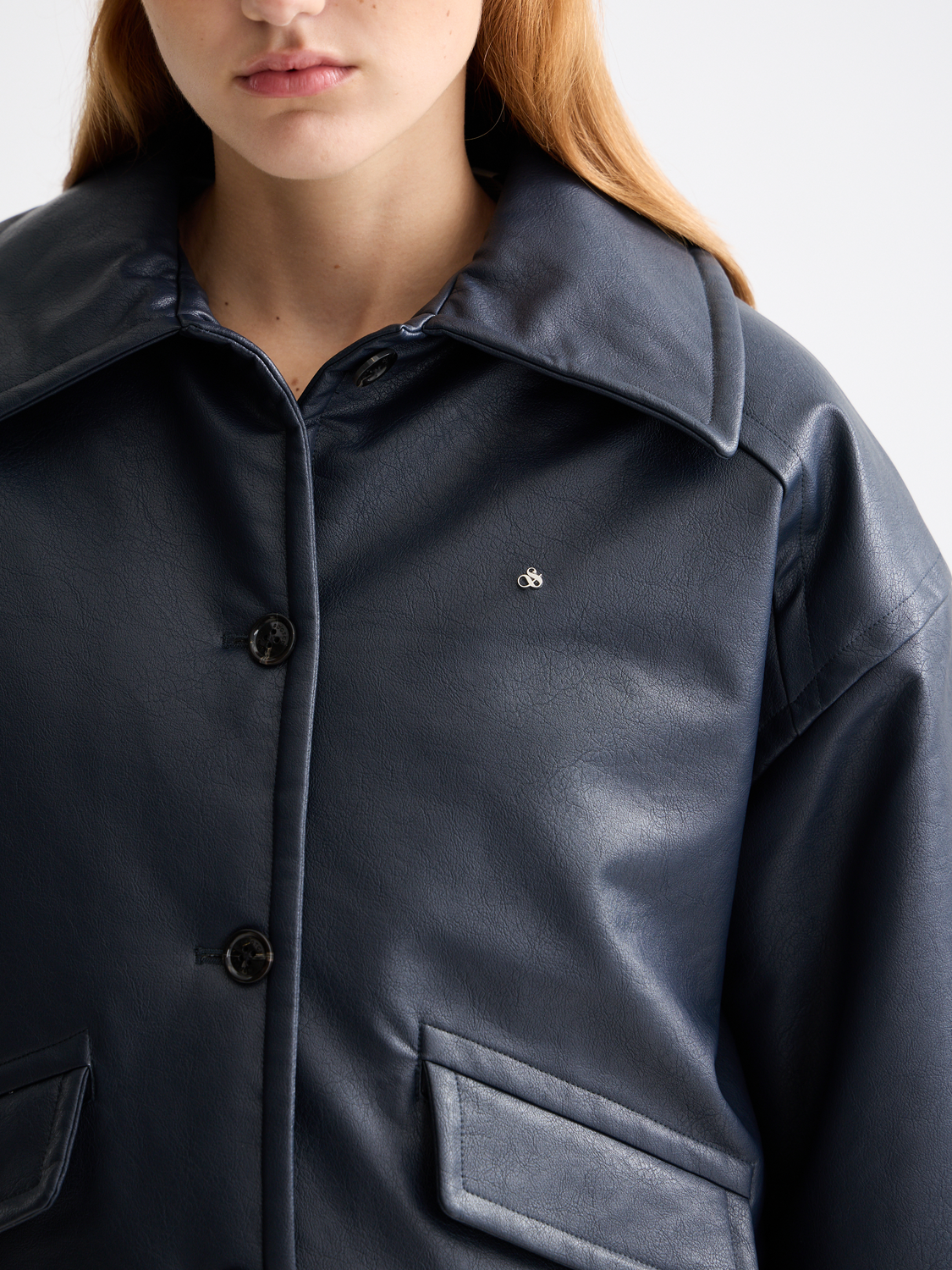 Faux leather bomber jacket - Scotch & Soda AU